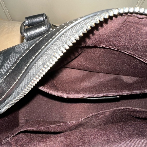 Coach Rowan Black Signature Satchel and Wristlet Set - Picture 6 of 7